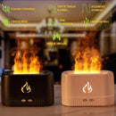 UmidiFlames - Umidificador Difusor com Luz Noturna, Simulador de Chamas Lareira