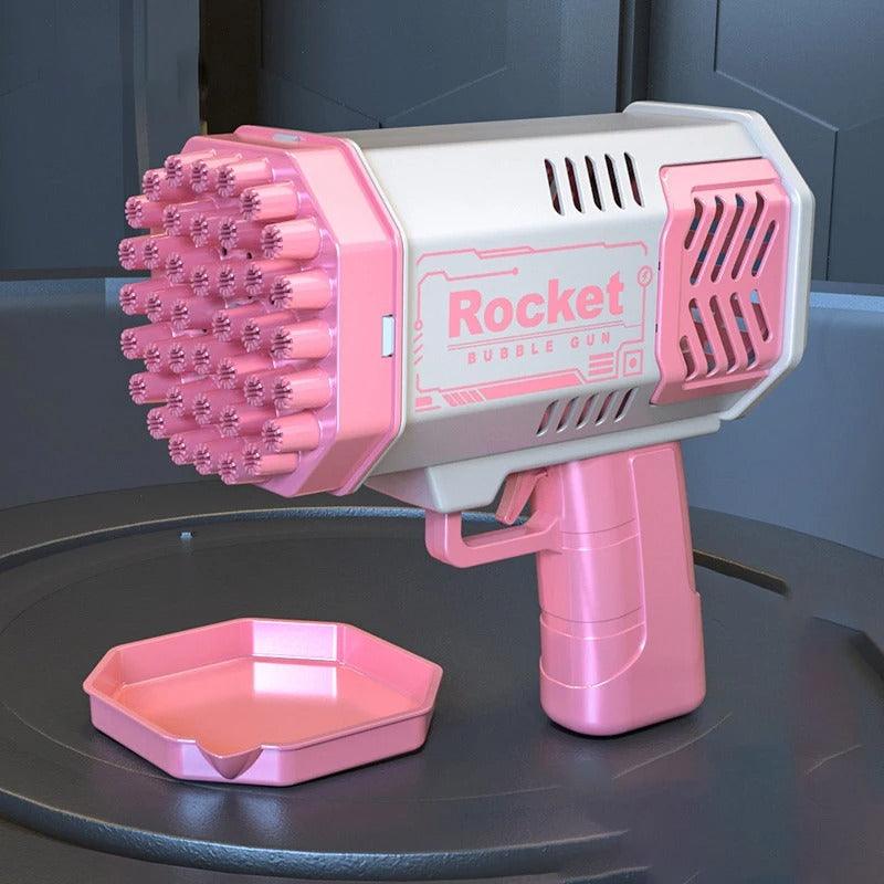 BubbleGun - Arma Bazuca de Bolhas Elétrica Infantil